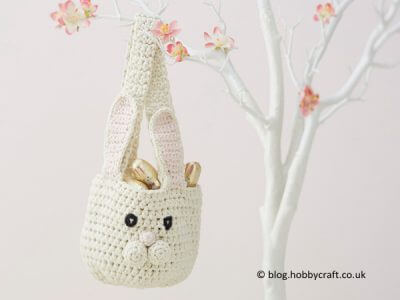 Bunny Basket Crochet Pattern