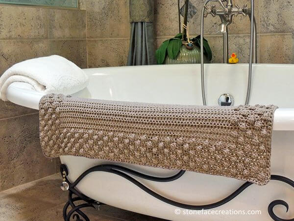 Pretty Puff Bathmat Share A Pattern