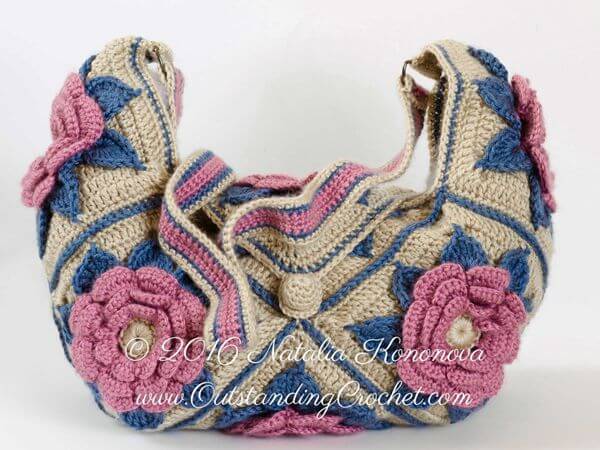 Crochet Hippie Shoulder Bag Pattern