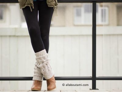 Cabled Legwarmers
