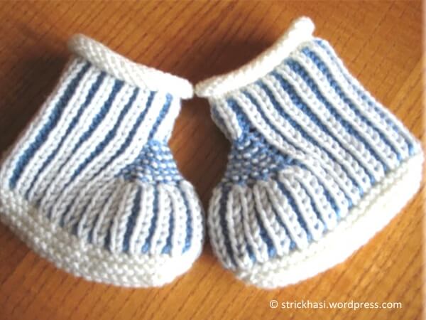 Blue Steps - Baby Booties