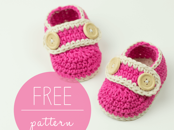 Crochet Baby Booties Pretty In Pink