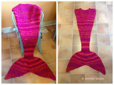 Jean Lafitte's Mermaid Lap Blanket