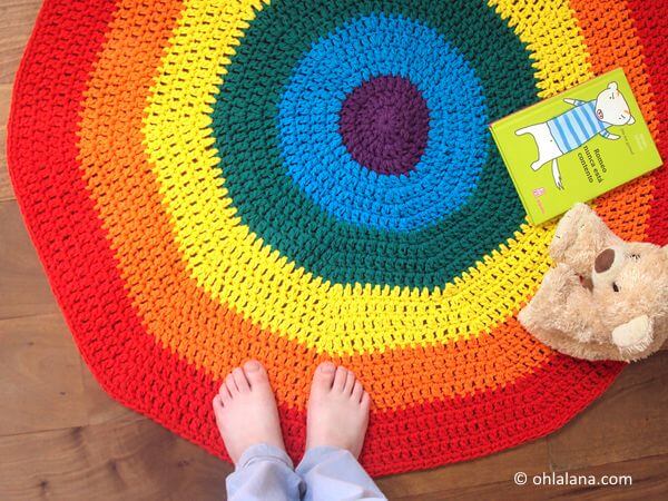 Rainbow Playmat Rug