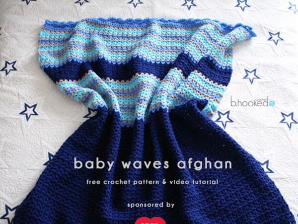 CROCHET BABY WAVES AFGHAN