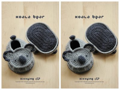 Koala Baby Booties