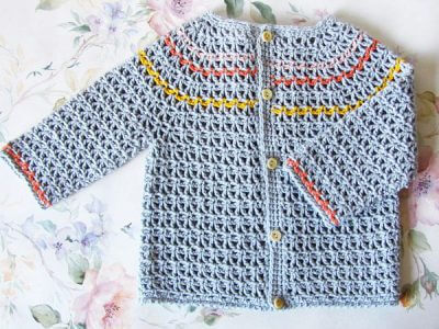 Cute baby cardi