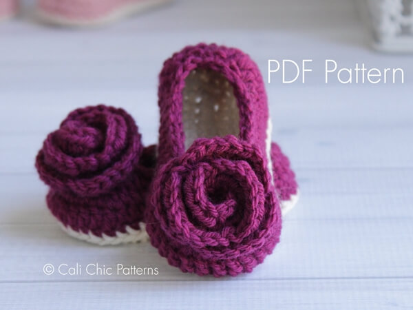 Charlotte Baby Shoes pattern