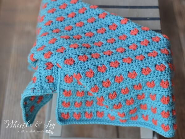 Puppy Love Baby Blanket