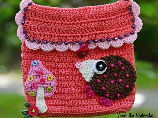 Little hedgehog purse