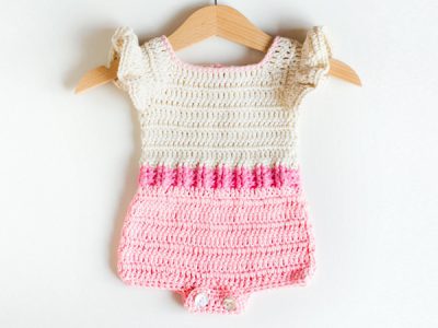 Crochet Baby Romper