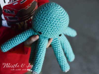 Crochet Baby Octopus Amigurumi