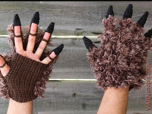 Beast Costume Gloves