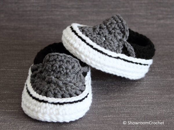 crochet baby vans pattern