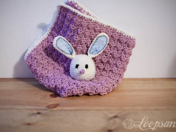 The Bunny Car Seat Blanket