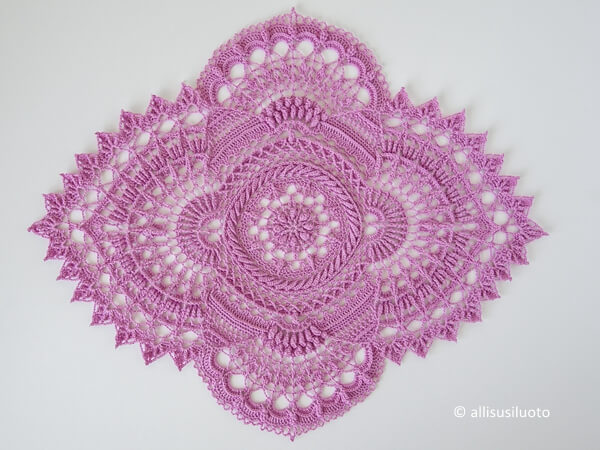Crochet Doily Pattern LINDA