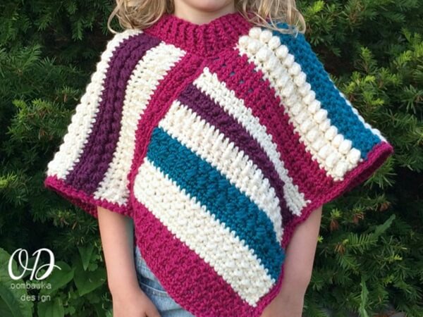 EASY CROCHET PONCHO PATTERNS