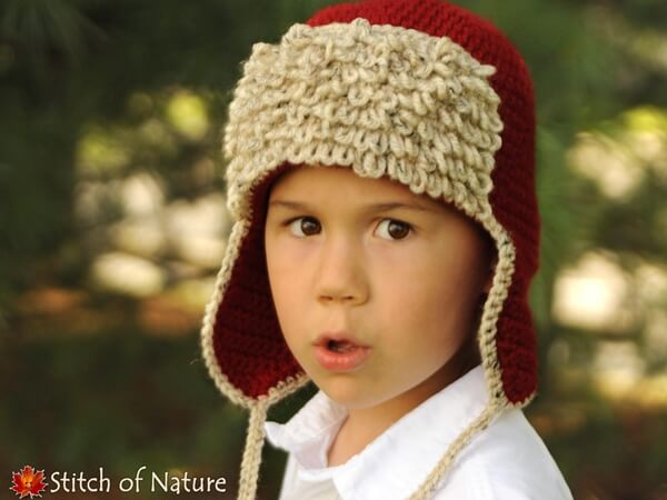 The Red Baron Aviator Hat