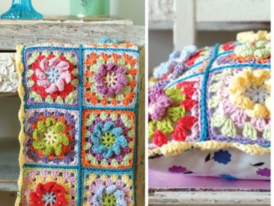 Pretty Vintage Crochet Granny Square