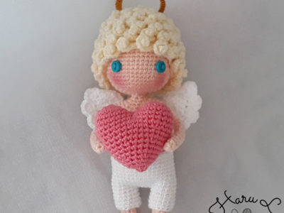 I give you my heart Valentine's Cupid