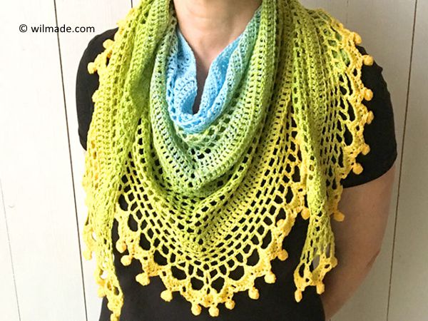 POM POM HAPPINESS SHAWL