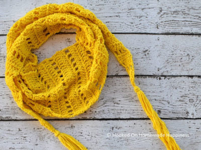 Sunshine Crochet Scarf Pattern