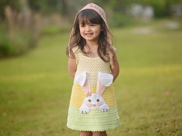 Crochet Bunny Dress Pattern