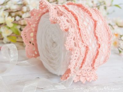 Victoria Rose Lace Baby Bonnet
