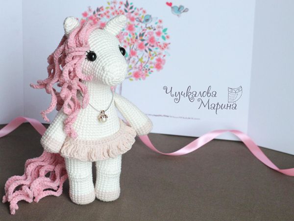 PATTERN Caramel the little pony PDF crochet toy pattern