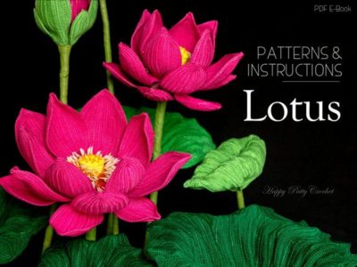 Crochet Sacred Lotus Pattern