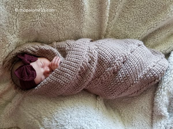 Cuddle Baby Cables Blanket