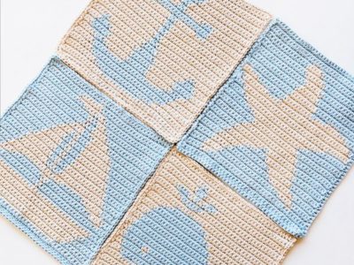 Nautical Washcloths Pattern