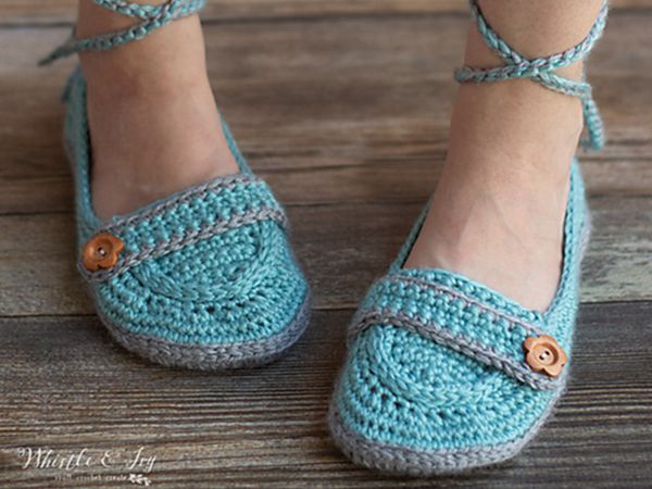 Ankle Tie Slippers