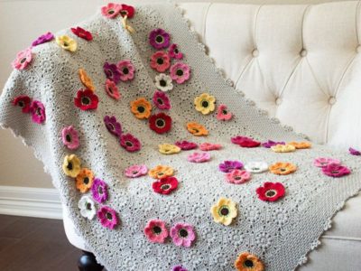 Flower Throw Blanket