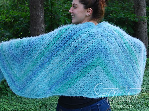 Tranquility Trinity Shawl