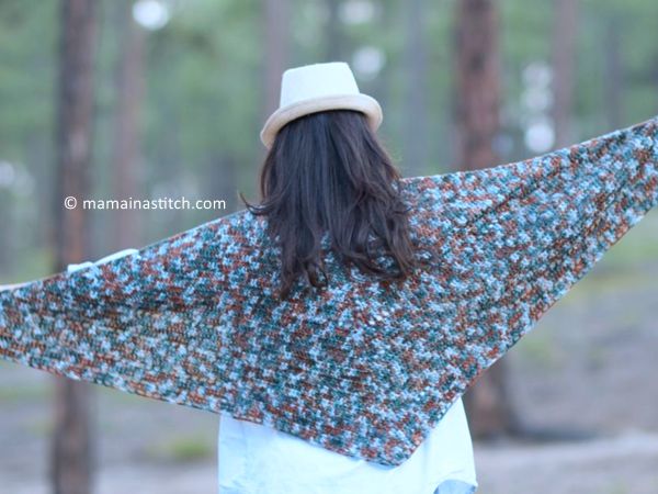 Anya Fall Triangle Scarf