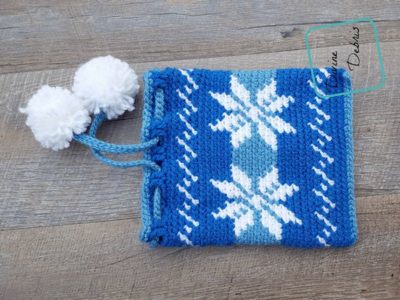 Dancing Snowflakes Gift Bag