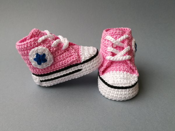 All Star Baby Booties