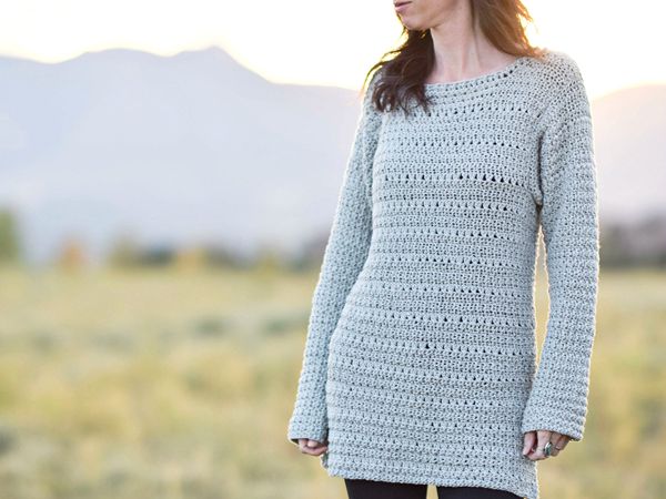 Lakeside Crocheted Sweater