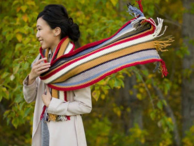 Rustic Canyon Crochet Scarf