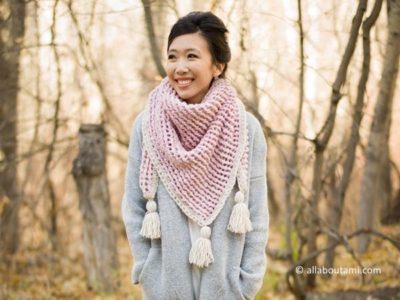 Crosswinds Triangle Scarf