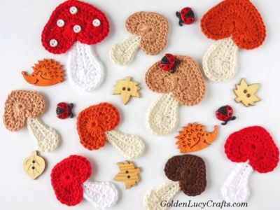 Mushroom Applique