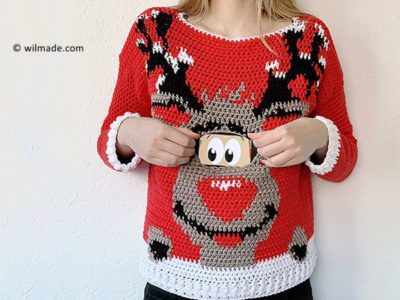 Reindeer Christmas Sweater