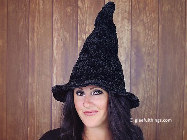 VELVET WITCH HAT