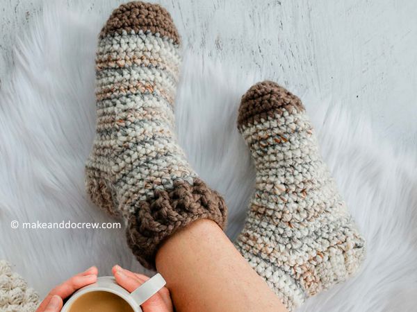 Snuggly Slipper Socks