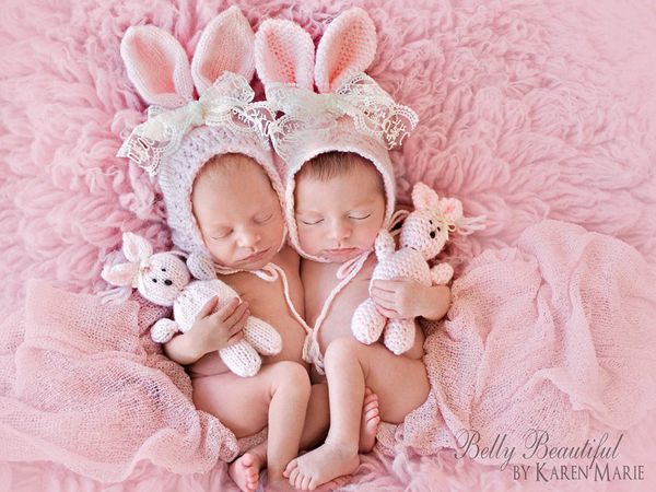 Crochet Bunny Hat Pattern