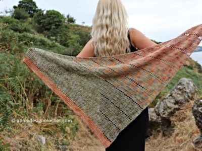 Space Fade Shawl