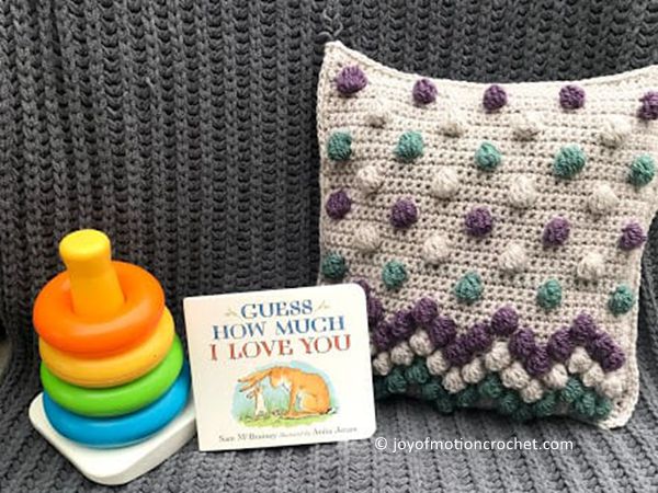 Zigzag Bobble Pillow