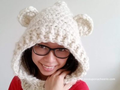 Mama Bear Hooded Scarf