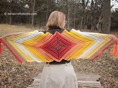 Wrap Me in Sunshine Shawl